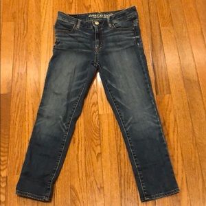 American Eagle High Rise Jegging Crop